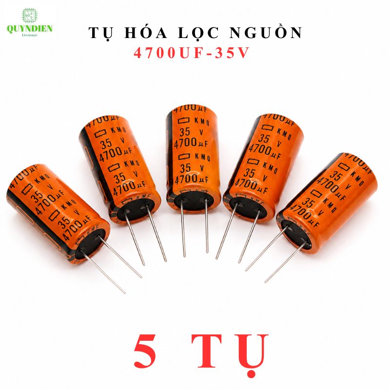 Tụ Hóa Lọc Nguồn 4700uF/35V Màu CAM