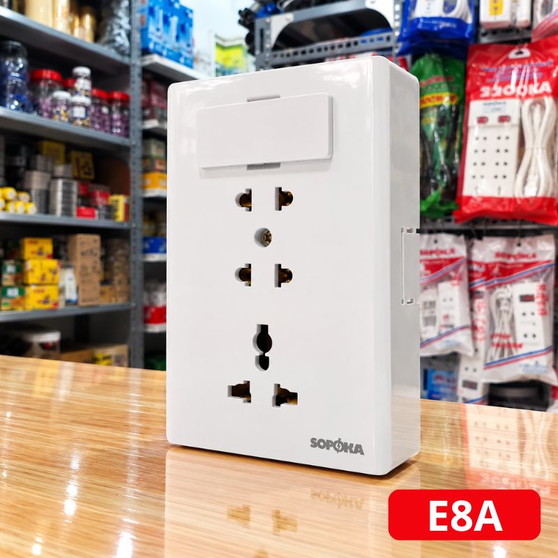 Bảng Điện TAPLO Nổi Cao Cấp 3 Ổ ắm SOPOKA
