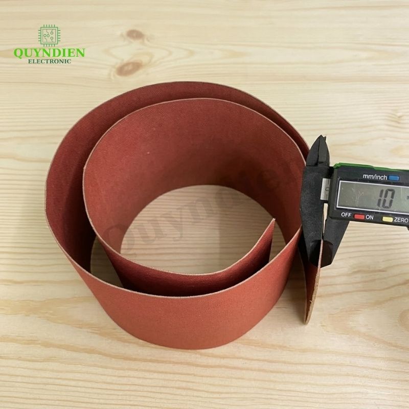 Giấy Cách Điện Làm Khuôn Biến Áp Dày 1mm Màu Đỏ