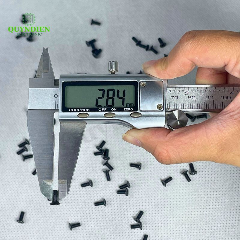 Ốc vít ren mịn M3x8mm đầu COL dài 8mm - 100 Con