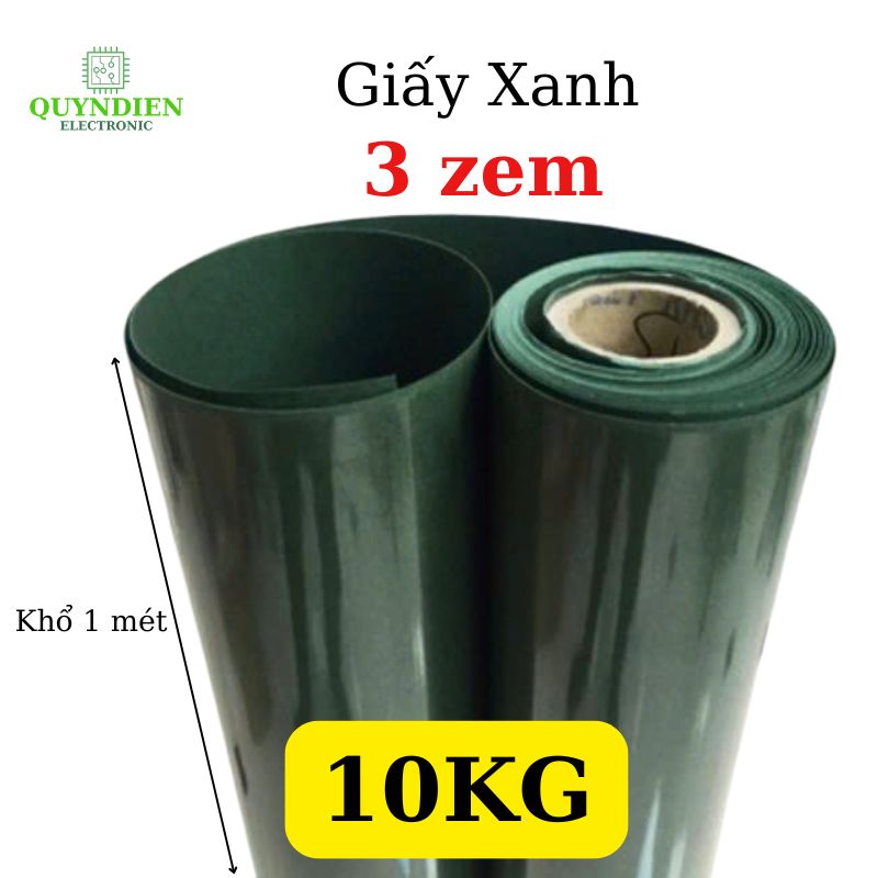 Giấy Cách Điện Xanh 0.3mm