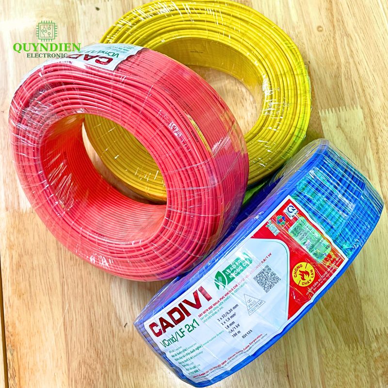 Dây Điện Cadivi Dây Đôi VCmd/LF 2x1