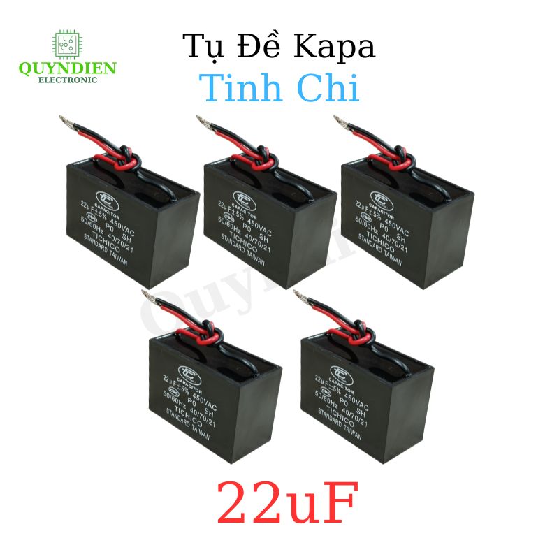 Tụ Đề Kapa Vuông Tinh Chi 22uF 450VAC