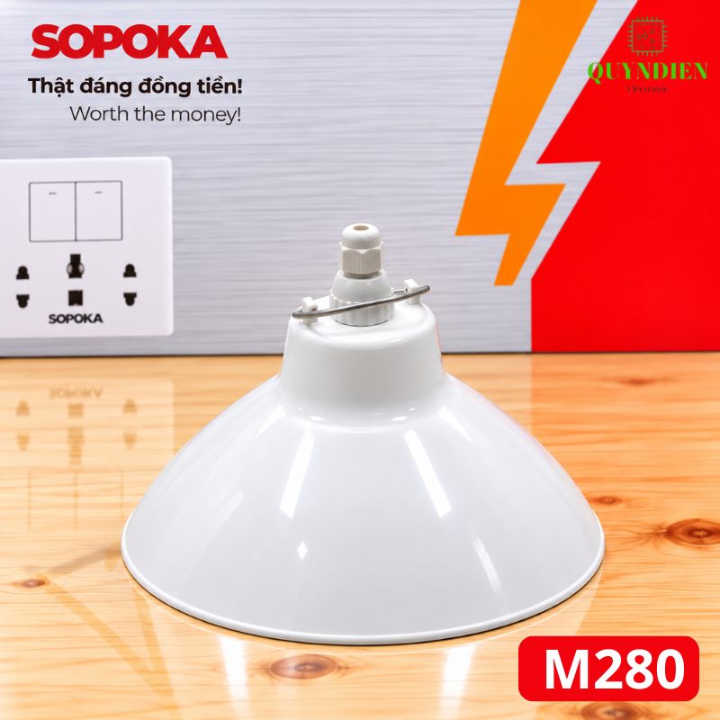 Chóa Đèn Quai Treo Ngoài Trời Chịu Mưa SOPOKA