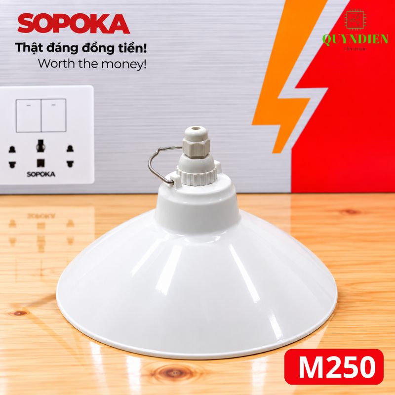 Chóa Đèn Quai Treo Ngoài Trời Chịu Mưa SOPOKA