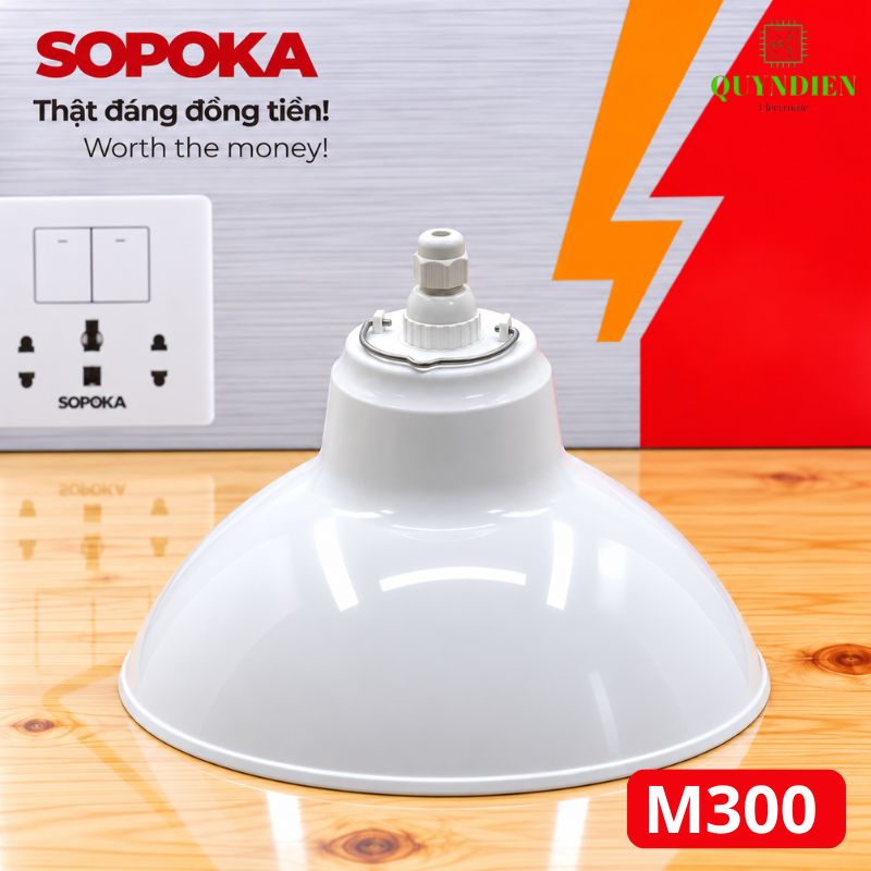 Chóa Đèn Quai Treo Ngoài Trời Chịu Mưa SOPOKA