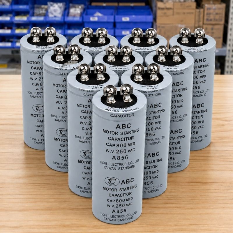Tụ Đề Khởi Động Tinh Chi 800uF 250VAC