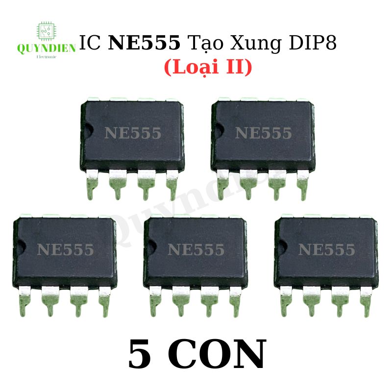 IC NE555 Tạo Xung Dip 8 -Loại 2