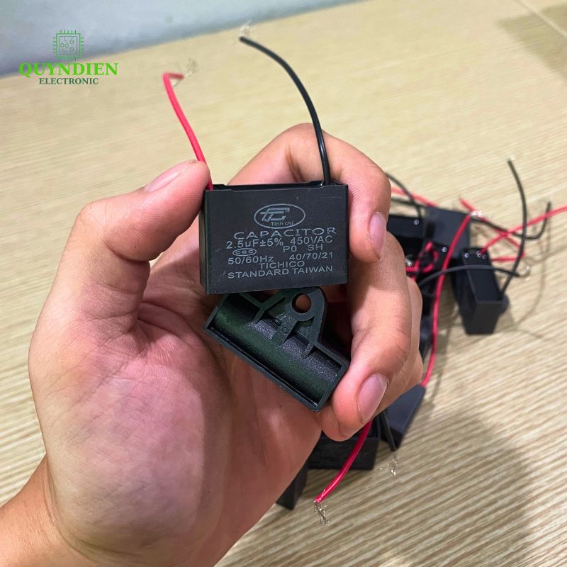 Tụ Đề Kapa 2uF ±5% 450VAC Tinh Chi