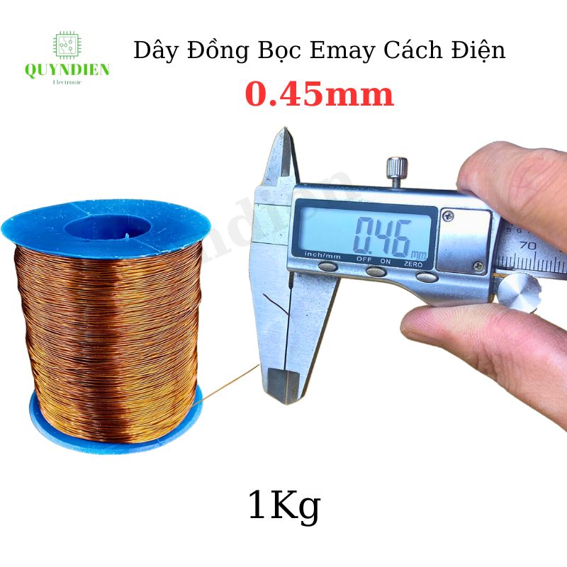 Dây ĐỒNG bọc emay cách điện size 0.45mm