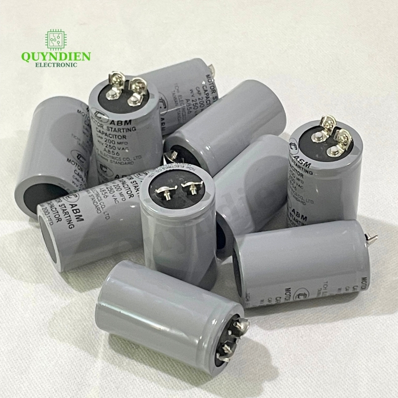 Tụ Đề Khởi Động Motor 200uF 250VAC Tụ Kapa TinhChi ABM