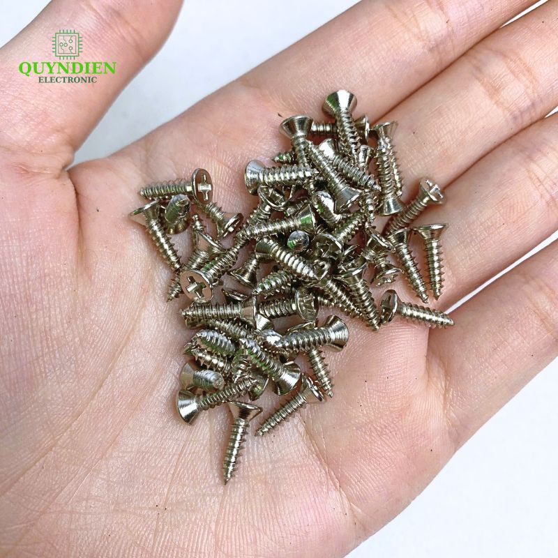 Ốc Vít Thái Ren Xoắn Đầu Col M3x11mm