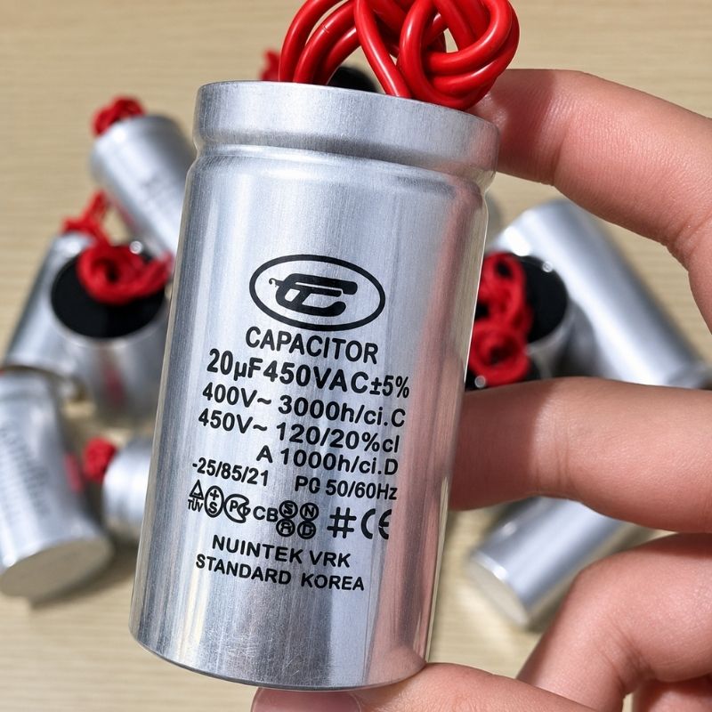 Tụ Nhôm Dây 20uF - 450V