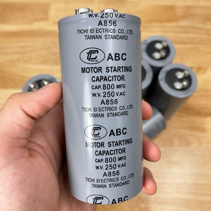 Tụ Đề Khởi Động Tinh Chi 800uF 250VAC