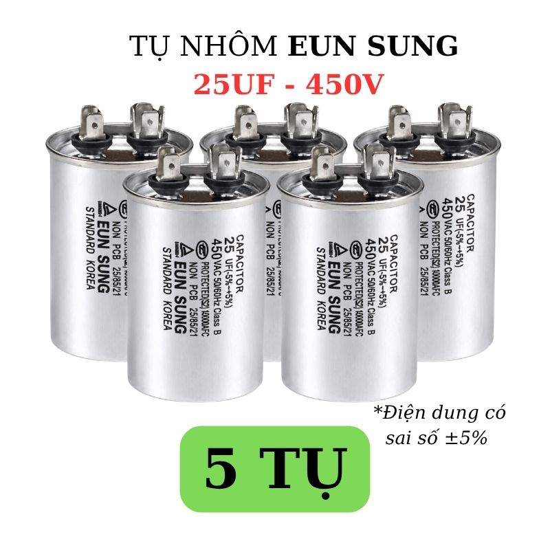 Tụ Nhôm Kapa EUN SUNG 25uF 450V