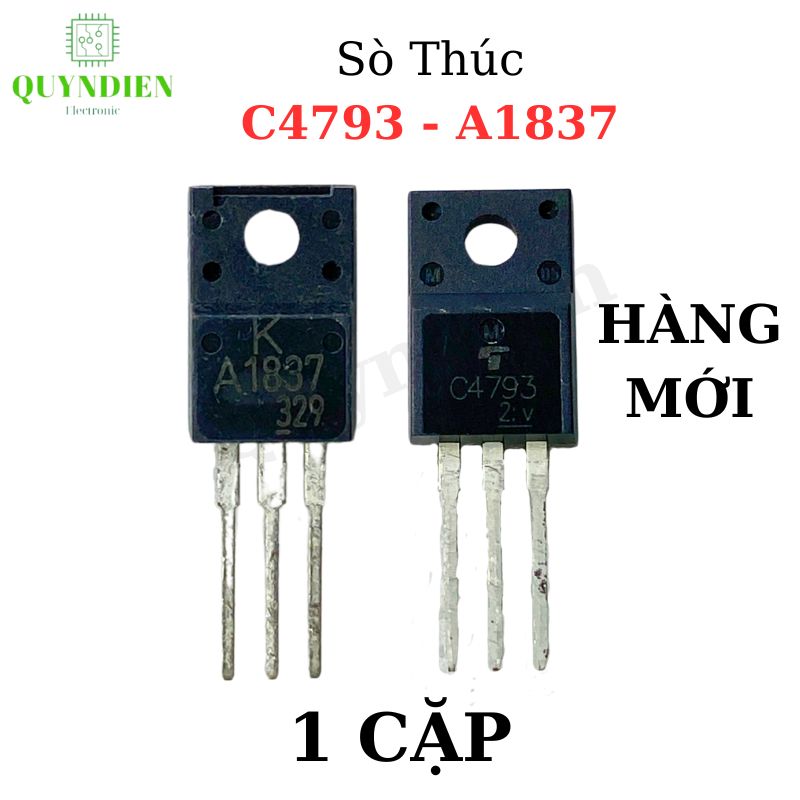 Sò Thúc A1837+C4793 Sò Thúc Khuếch Đại Âm Thanh Hàng Mới