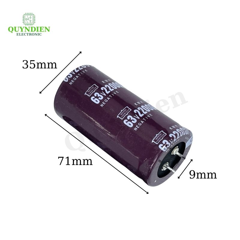 Tụ Lọc Nguồn 22000uF 63V Nâu