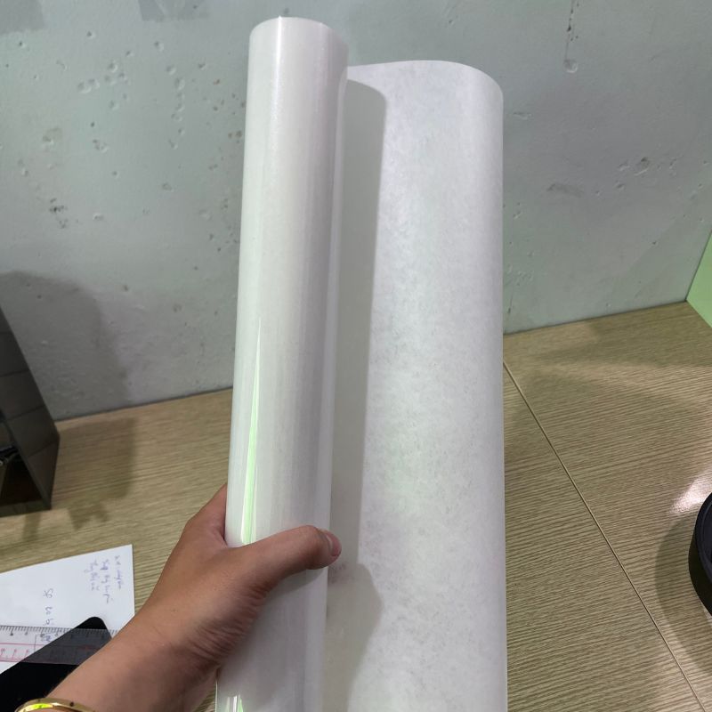 Giấy 1 mặt bóng 1 mặt xù giấy cách điện dày 0.3mm