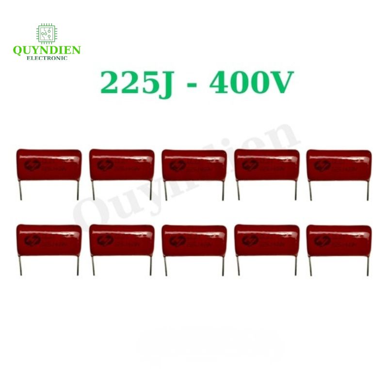 Tụ Kẹo Nâu Đỏ CL21 225J 400V