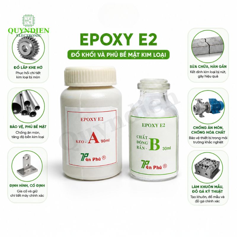 Keo AB Epoxy Tân Phú