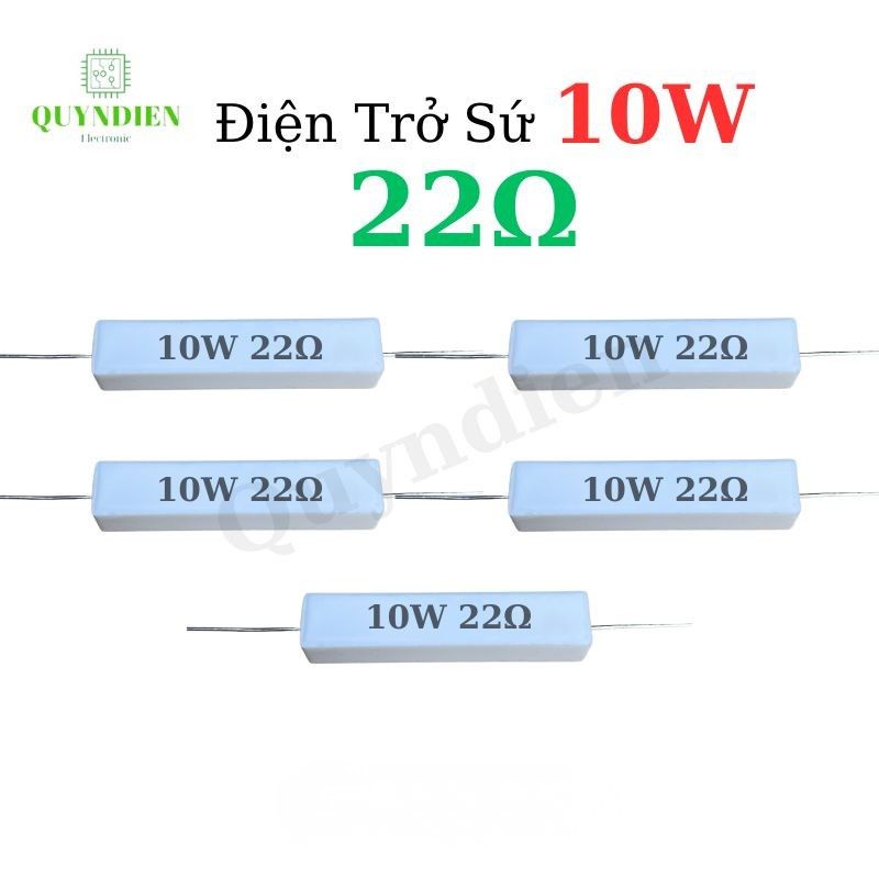 Điện Trở Sứ Nằm 10W - 22R