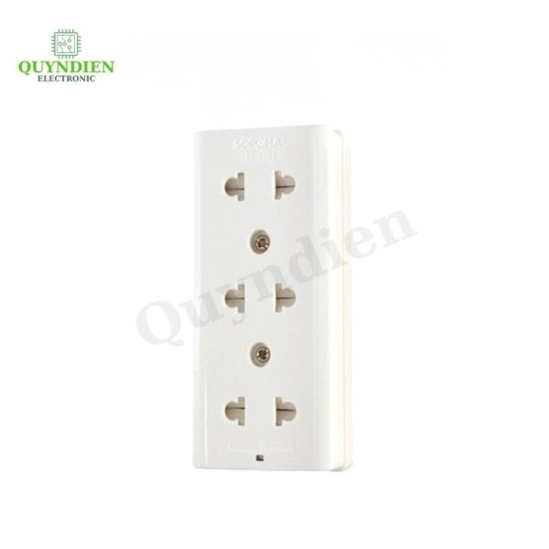 Ổ Cắm Đa Năng Có Nắp Che E14N