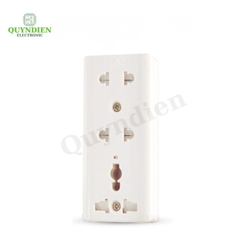 Ổ Cắm Đa Năng Có Nắp Che E15N