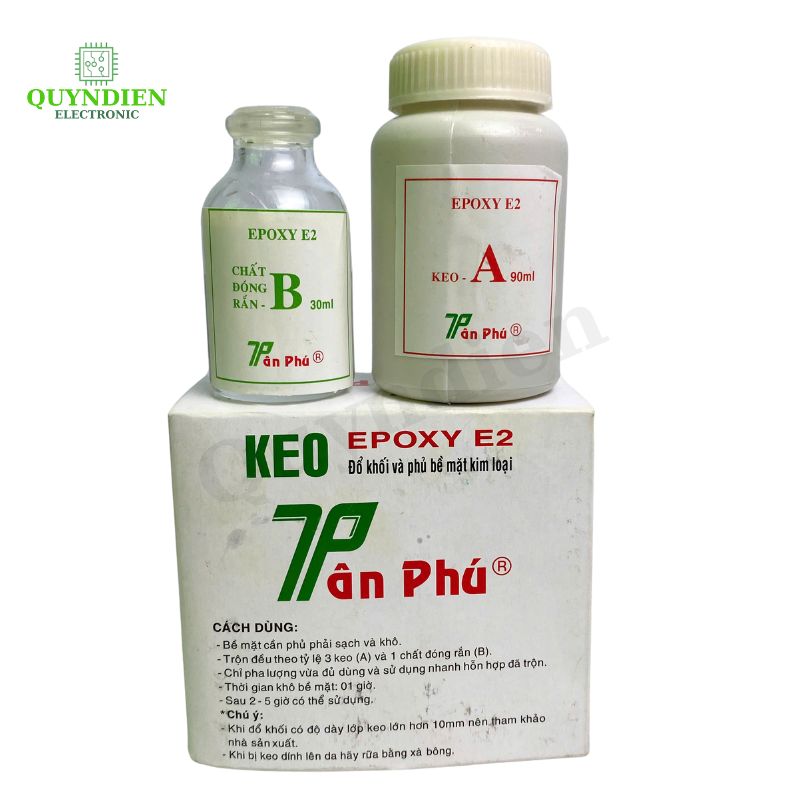 Keo AB EPOXY keo TÂN PHÚ đông cứng rotor - stator