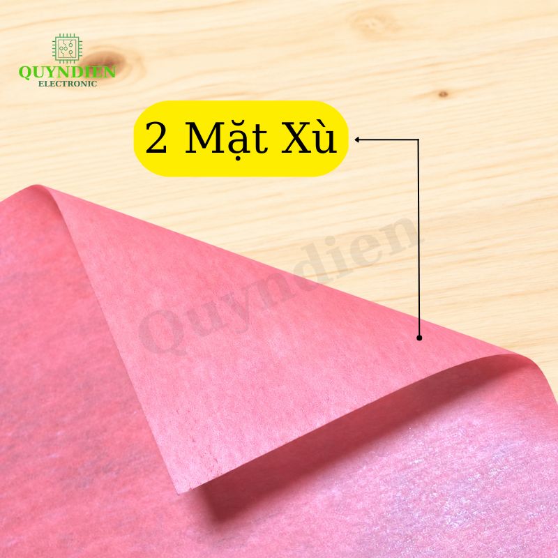 Giấy Phim Cách Điện Hồng Dày 0.25mm