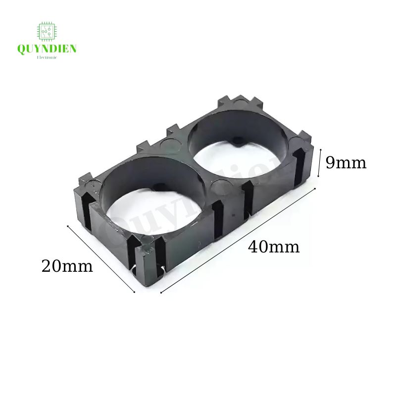 Khung Đế Pin 2 Cell Giữ Pin 18650