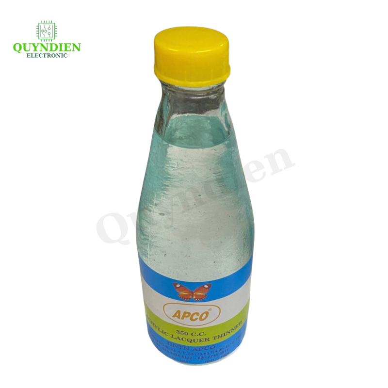 Nước rửa mạch main điện tử 350ml Axeton-Thùng 24 Chai