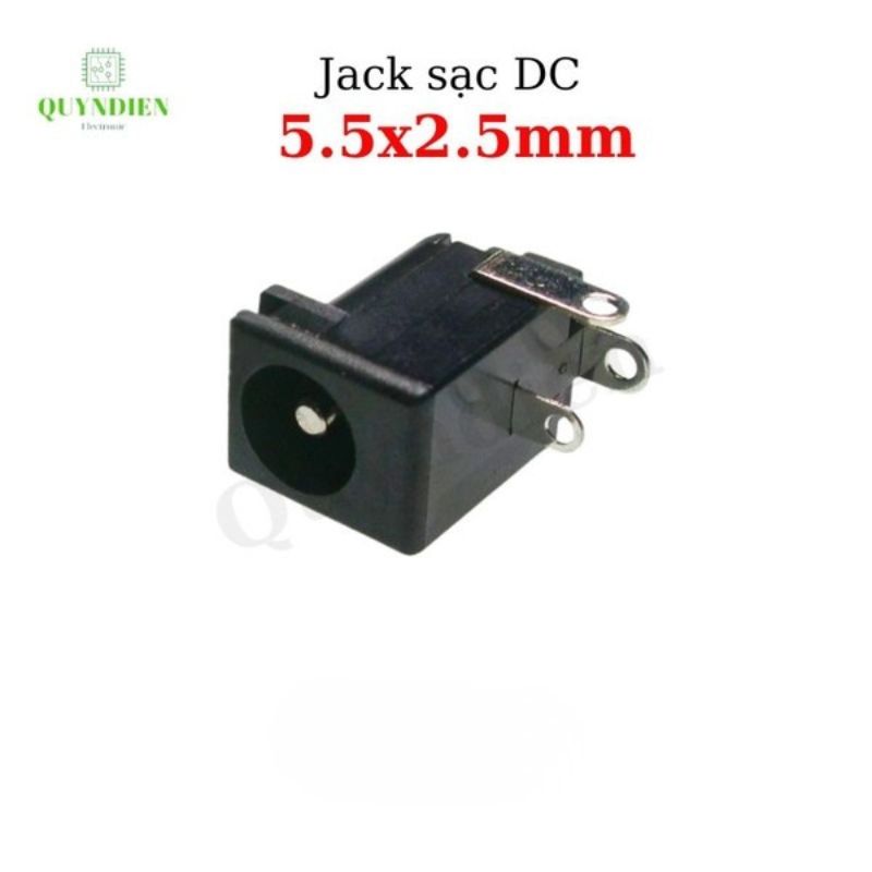 Jack Sạc DC 5.5x2.5mm Loại Chân Cắm