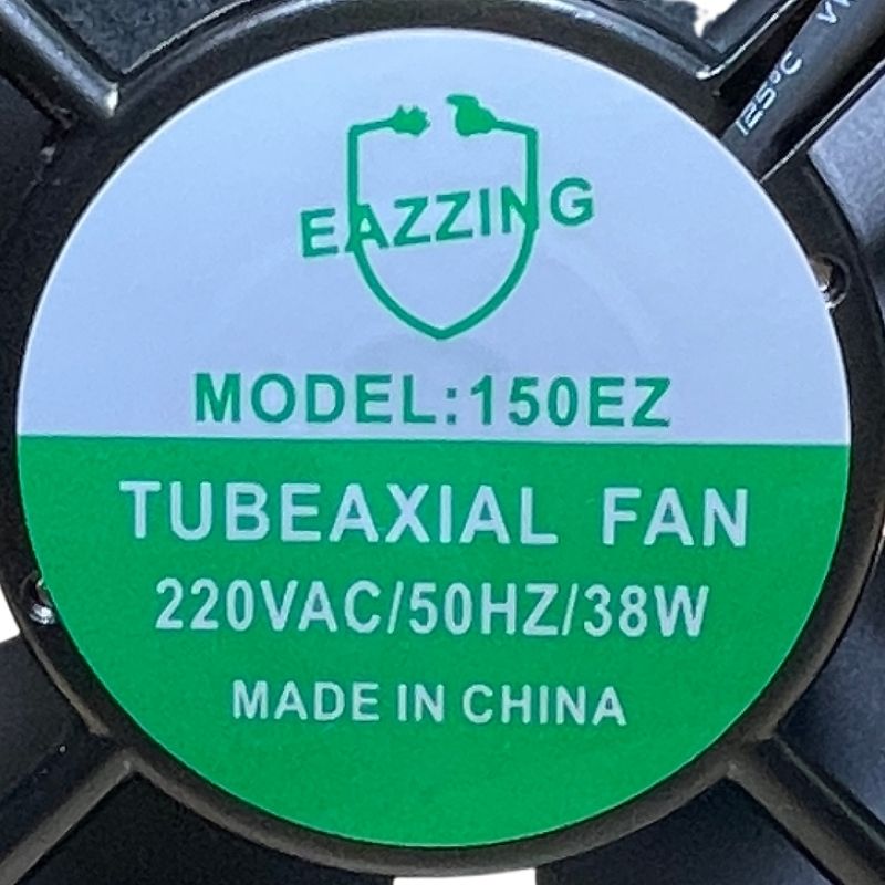 Quạt Tản Nhiệt Thông Gió 15x15x5cm 220V/38W EAZZING -VUÔNG