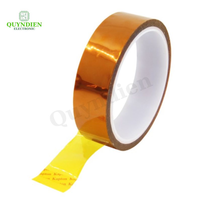 Băng dính màu Nâu chịu nhiệt 300℃ size 40mm