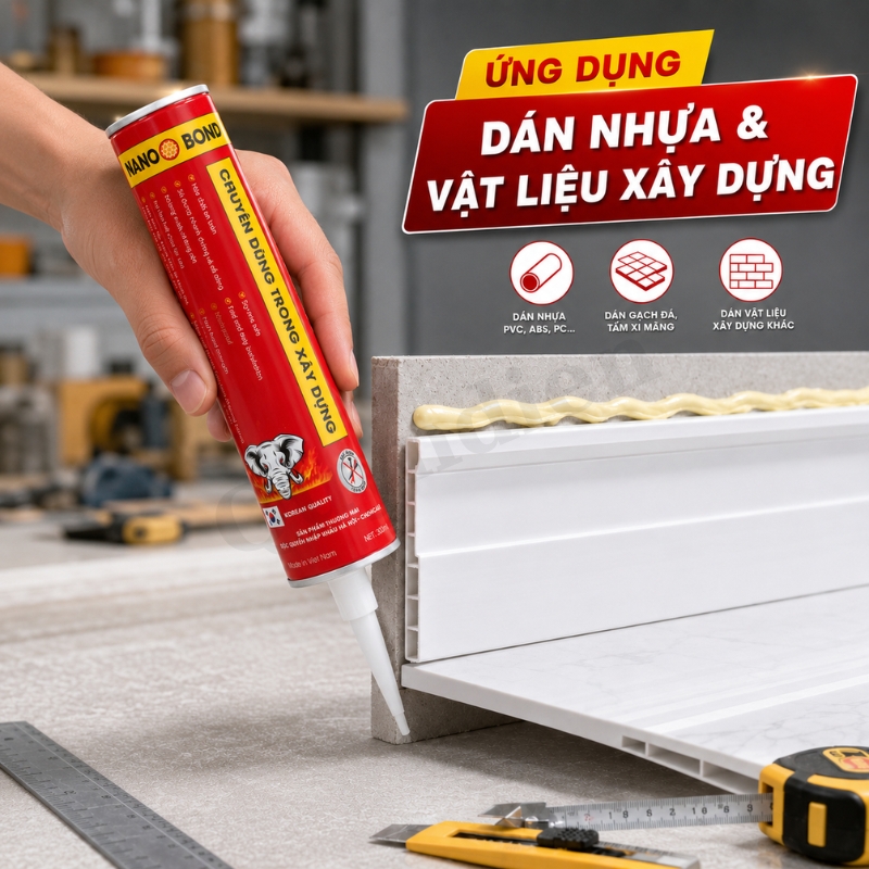 Keo Dán Đa Năng Nano Bond 300ml - 1 Chai