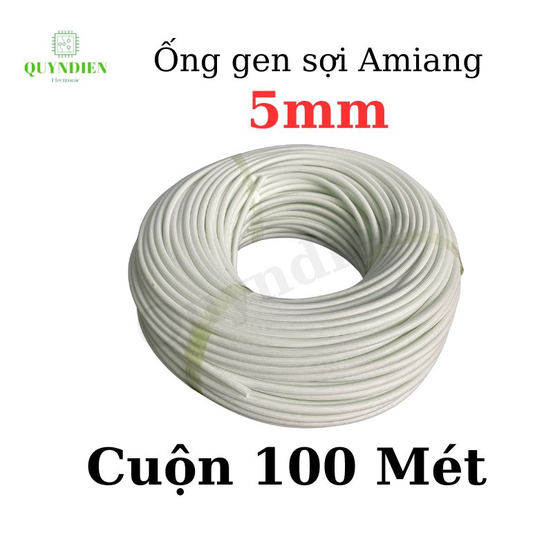 Ống gen sợi thuỷ tinh AMIANG Loại tốt - size 5mm
