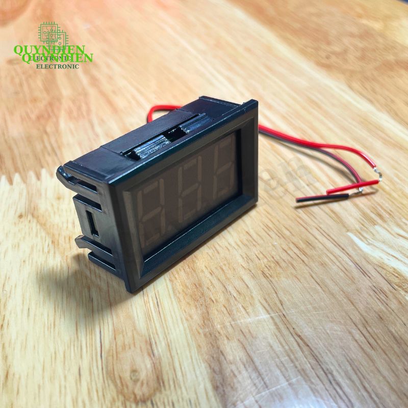 Đồng Hồ LED Đo Điện Áp 2 Dây 0.56 Inch 5~30V