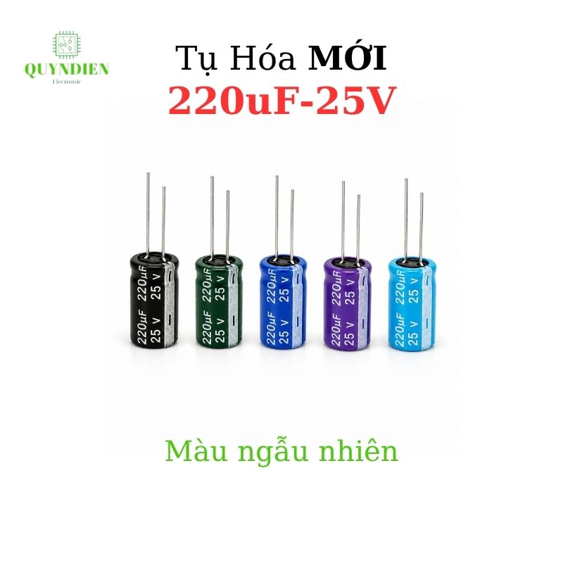 Tụ hóa 220uf - 25V