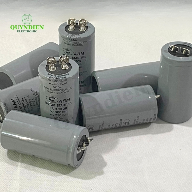 Tụ Đề Khởi Động Motor 300uF 250VAC Tụ Kapa TinhChi ABM