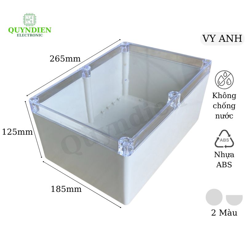 Hộp Nhựa Vy Anh 265x185x125mm Vy Anh