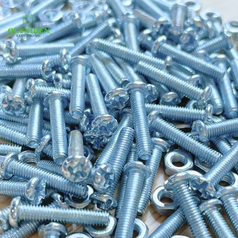 Ốc Vít Tán M3x15mm (Túi 110g) Khoảng 90-100 Con