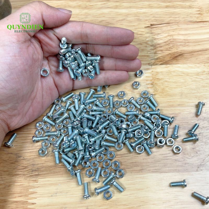 Ốc Vít M4x10mm Có Kèm Tán