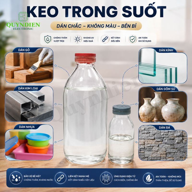 Keo AB Epoxy 2 Thành Phần