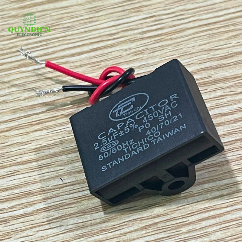 Tụ Đề Kapa 2uF ±5% 450VAC Tinh Chi