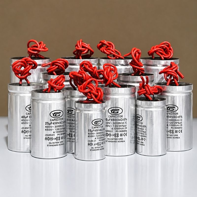 Tụ Nhôm Dây 25uF - 450V