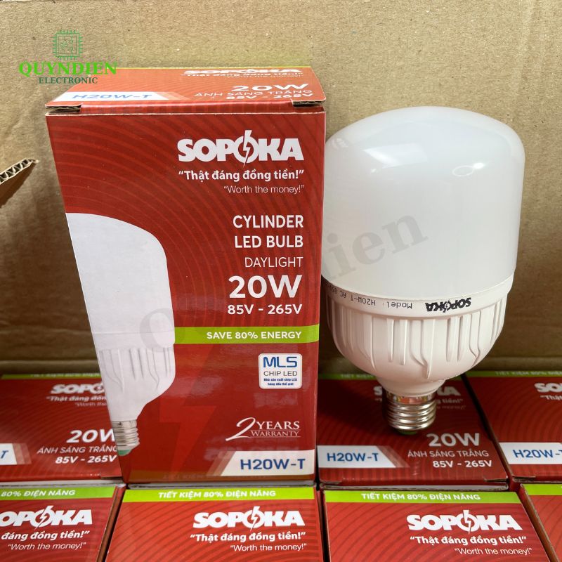 Bóng Đèn LED Trụ Công Suất Cao