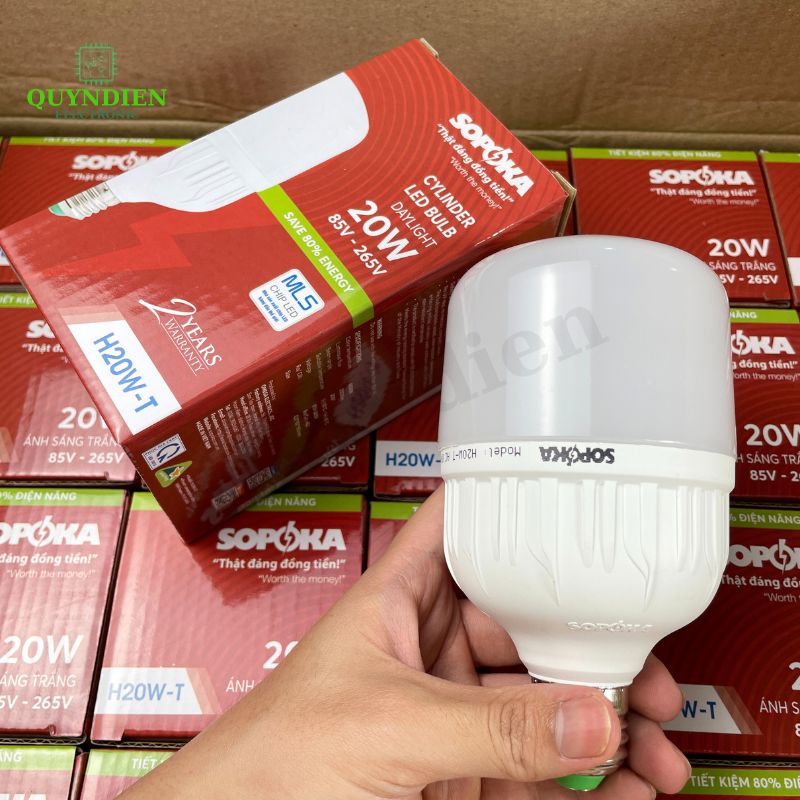 Bóng Đèn LED Trụ Công Suất Cao