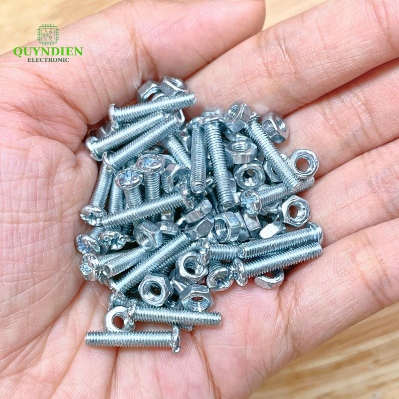 Ốc Vít Tán M3x15mm (Túi 110g) Khoảng 90-100 Con