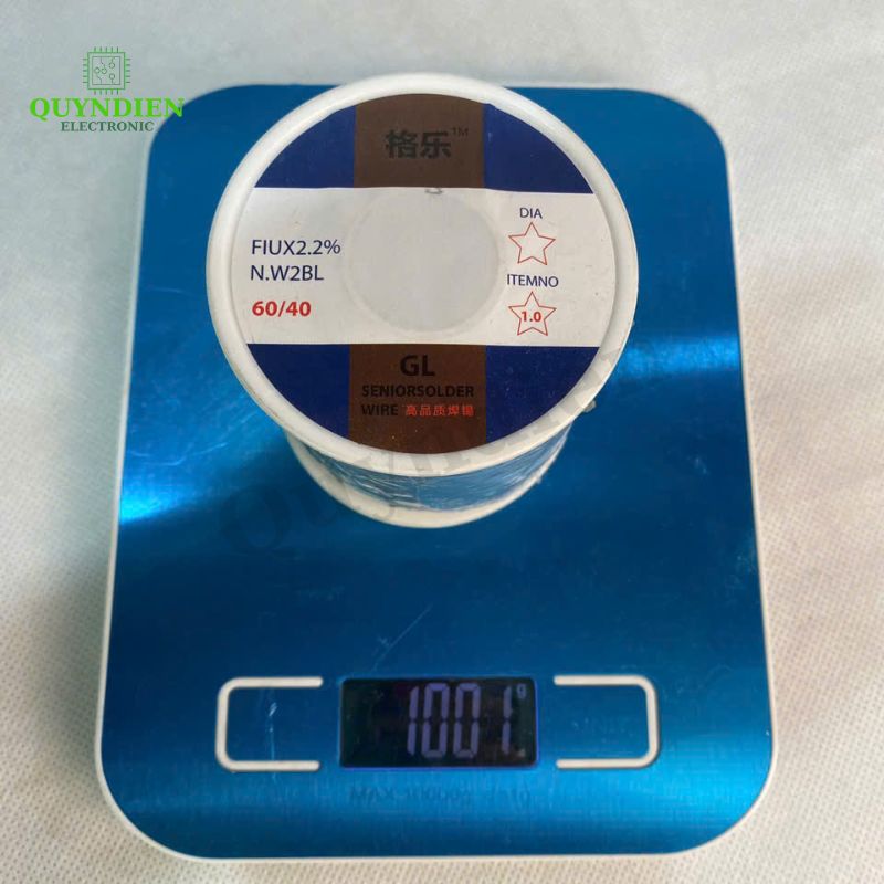 Chì Hàn GL Nhẹ Lửa 1.00mm – Thiếc Hàn Điện Tử Loại 1