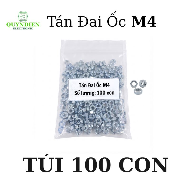 Đai Ốc - Tán Đai Ốc M4